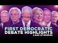 A Bad Lip Reading of the First Democratic Debate