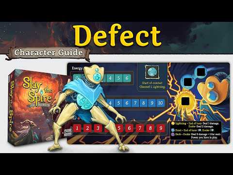 How to Play The Defect: Full Character Guide | Slay the Spire: The Board Game
