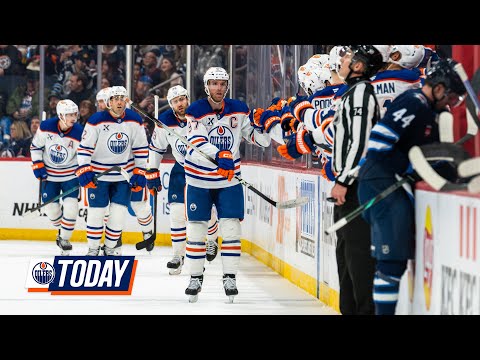 OILERS TODAY | Post-Game at WPG 01.08.26