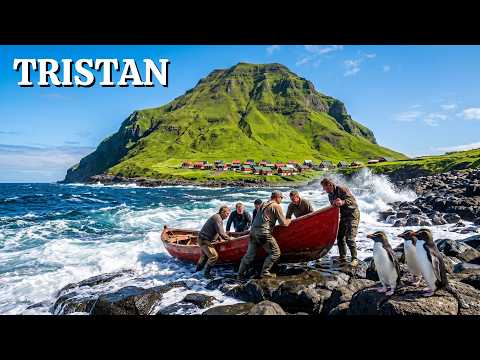 TRISTAN: Earth's Most Isolated Island — You Can't Leave Until the Ship Arrives | 4K Documentary
