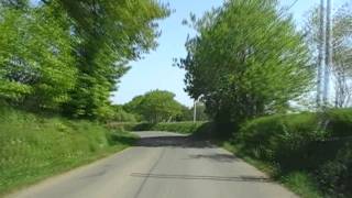 preview picture of video 'Driving On The D20 From Kerbalen To Coat Guégan, Brittany, France 26th April 2011'
