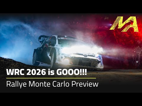 WRC 2026 is GOOOO!!! Rallye Monte Carlo preview