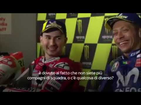 Battute tra Rossi e Lorenzo in Conferenza Stampa - MotoGP Catalunya 2018
