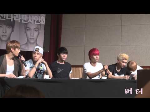 130808 대전팬싸 멤버들 술버릇