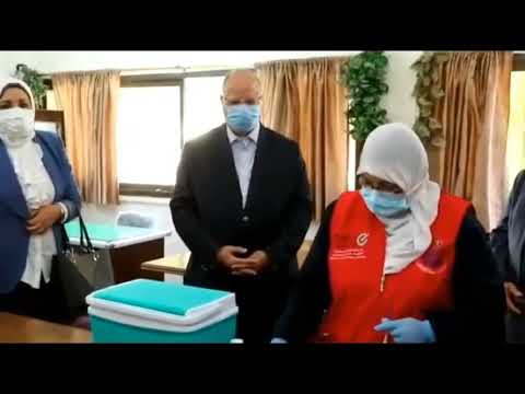 محافظ القاهرة يتفقد مركز التطعيم بمدرسة جمال عبد الناصر