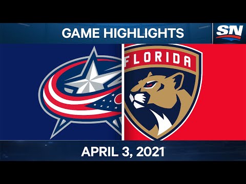 NHL Game Highlights | Blue Jackets vs. Panthers – Apr. 3, 2021