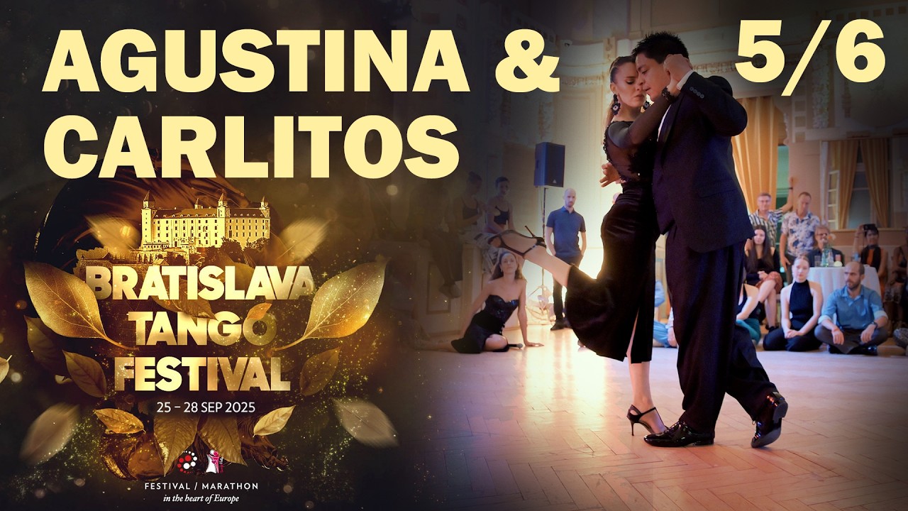 Video thumbnail for Carlitos Espinoza & Agustina Piaggio 5/6 @ Bratislava Tango Festival 2025 - Milonga, Jorge Cardozo