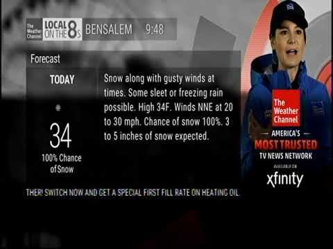 TWC Local Forecast - Jan 31-Feb 1 2021 nor'easter event. (2)