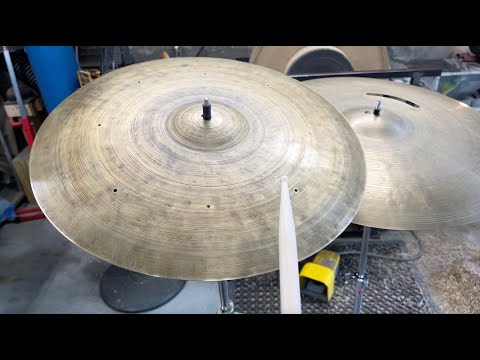 Modifying 2 “Old K” Cymbals - Timothy Roberts