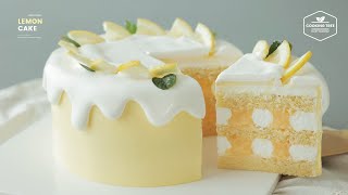 🍋레몬 생크림 케이크 만들기🍋 : Lemon Cake Recipe | Cooking tree