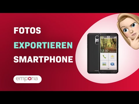 So exportieren Sie ganz einfach Fotos von Ihrem Emporia Smart.3 Smartphone