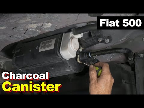 Fiat 500 Fuel Vapor Charcoal Canister ESIM Evaporative System Integrity Module (Leak Detection Pump)