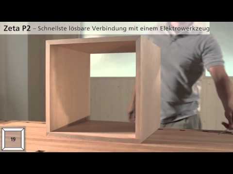 Lamello Zeta P2. Die Nutfräsmaschine von Lamello für Lamello P-System