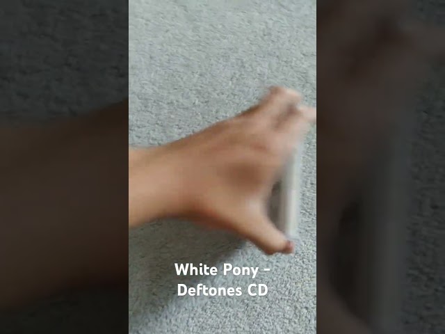 Vídeo relacionado con DEFTONES/Cd Disco de Oro Disco de Edición Limitada/PONY BLANCO