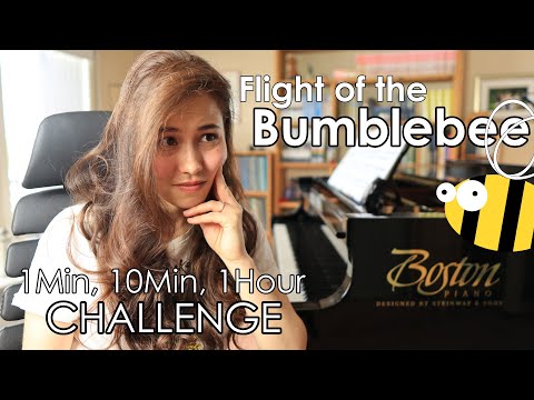 1Min, 10Min, 1Hour Challenge: Flight of the Bumblebee - Rimski-Korsakov/arr. Rachmaninoff