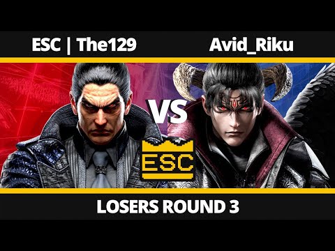 ESC 64 - Losers Round 3 - ESC | The129 (Kazuya) Vs. Avid_Riku (Devil Jin) - TEKKEN 8 UK Local