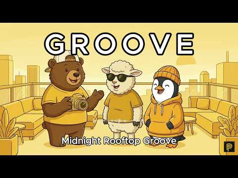 [Playlist]☀️ Midnight Rooftop Groove ☕ Cafe  🎧 Work
