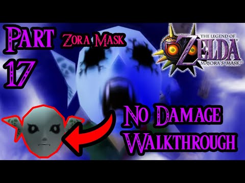 Zelda Majora's Mask 100% Walkthrough Widescreen HD Part 17 - Great Bay Coast - Mikau - Zora Mask