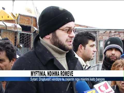 Myftinia Shkoder, 13 shkurt 2012 - Ndihma per romet e izoluar ne bore.mpg