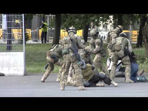 #TweetupMON - presentation of the training of JW GROM soldiers