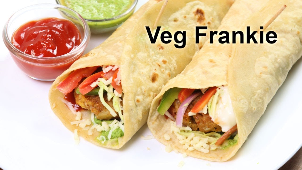 बाज़ार जैसी वेज फ्रैंकी की सबसे आसान रेसिपी | Vegetable Frankie | Veg Frankie Roll | KabitasKitchen