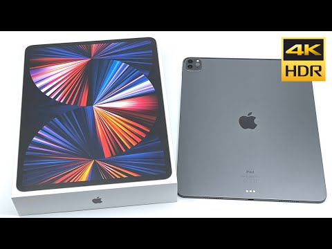 iPad Pro 12.9" ( M1, 2021) Space Gray Unboxing