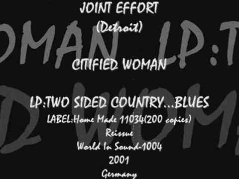 Joint Effort - Citified Woman - 1971 - Detroit - Garage Acid Folk (Lyrics on the Video)
