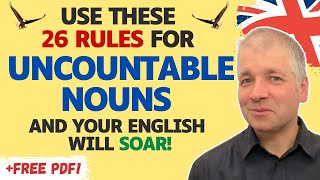 Download lagu 26 Uncountable Noun Rules (Advanced English Grammar C1 C2) mp3