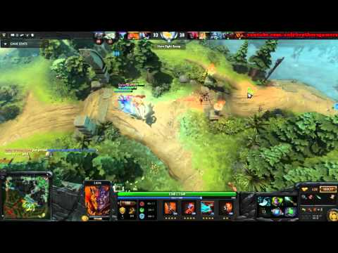 Miracle Plays Lion dota2. Patch 6.87