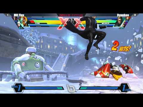 UMVC3 MH Flux vs Ryuuken - Next Level Battle Circuit #1 Tournament