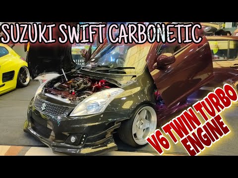 🔴 SUZUKI SWIFT CARBONETIC V6 TWIN TURBO ENGINE | DIORA PROJECT
