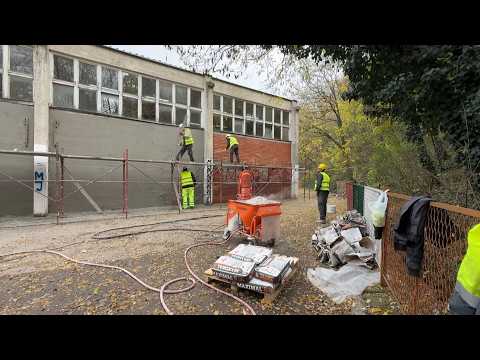 Info - Radovi na rekonstrukciji OŠ Bubanjski heroji u Nišu (TV KCN 05.01.2026)