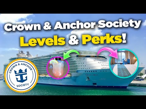All the LEVELS & PERKS of Royal Caribbean Crown and Anchor Society!