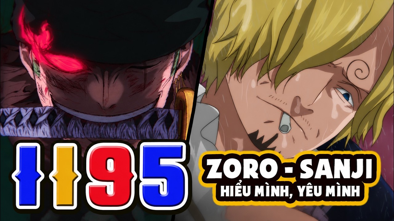 HOT! Zoro Làm Chủ Haki Bá Vương, Sanji Phải Học Cách Yêu Chính Mình! | Phân Tích One Piece 1195