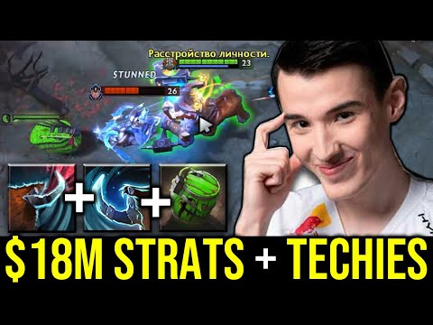 It's Coming!! WTF $18M TI10 Strat + Techies is now online in pub..