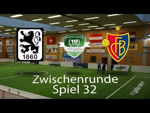 Spiel 32: TSV 1860 München 1-2 FC Basel │U12 Hallenmasters TuS Traunreut 2017