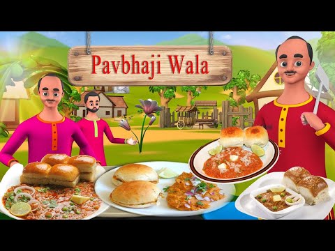 Greedy Pav Bhaji Seller Story | பேராசை பாவ் பாஜி வர்த்தகர் தமிழ் கதை | 3D Animated Tamil Stories