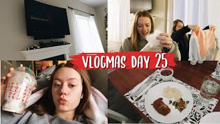 VLOGMAS DAY 25: merry christmas! chill home day with family