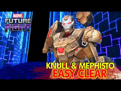 T-3 War Machine Destroy Knull & Mephisto Easily + Insane Lucky Enhancement - MARVEL Future Fight
