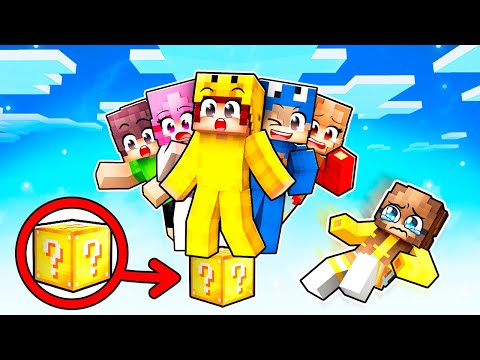 OVERLEEF Op 1 LUCKYBLOCK In Minecraft!