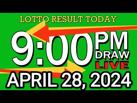 LIVE 9PM LOTTO RESULT TODAY APRIL 28, 2024 #2D3DLotto #9pmlottoresultapril28,2024 #swer3result