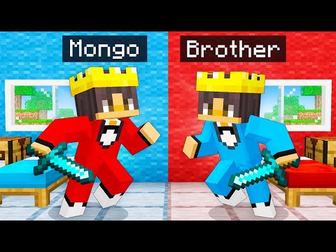 Playing Minecraft with my TWIN BROTHER!