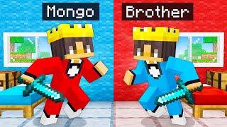 Playing Minecraft with my TWIN BROTHER!