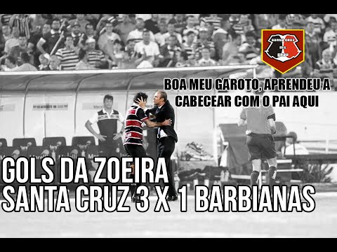 SANTA CRUZ 3 X 1 NÁUTICO - GOLS DA ZOEIRA