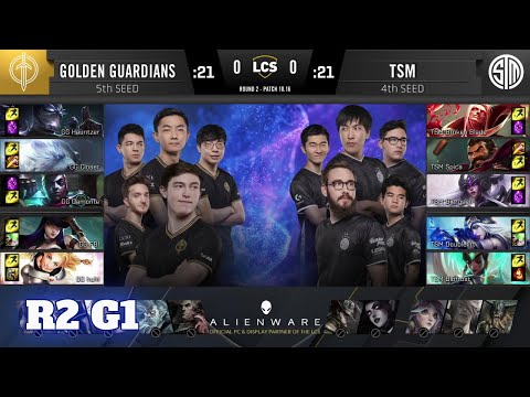 Golden Guardians vs TSM - Game 1 | Round 2 Playoffs S10 LCS Summer 2020 | GG vs TSM G1