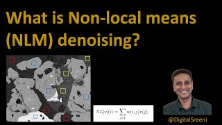 99 - What is Non-local means (NLM) denoising filter