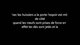 La Fouine c&#39;est de l&#39;or + paroles