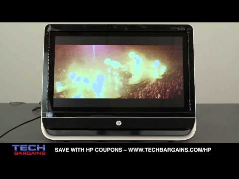 HP Pavilion TouchSmart 23 All In One Video Review (HD)