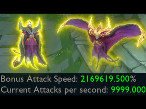 BEL'VETH WITH 9999.00 ATTACK SPEED ! NEW WORLD RECORD ! with @HextechLab