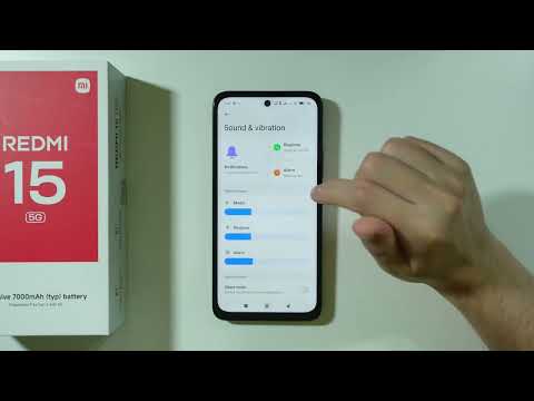 Redmi 15: How to Turn ON/OFF Touch Vibrations (Haptic Feedback)